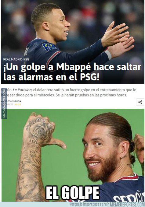 Real Madrid choca ante el PSG en Champions y los memes se hacen presente con Mbappé de protagonista