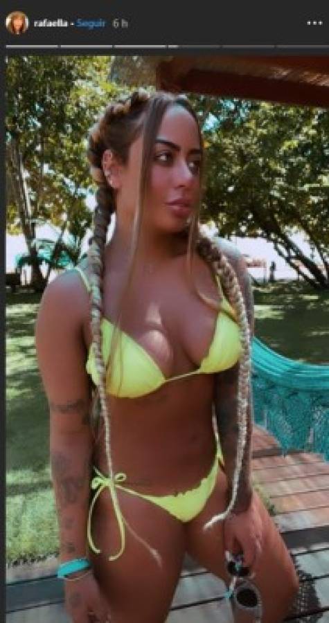 Las explosivas vacaciones de Rafaella, la hermana de Neymar, en un resort de lujo en las playas de Brasil