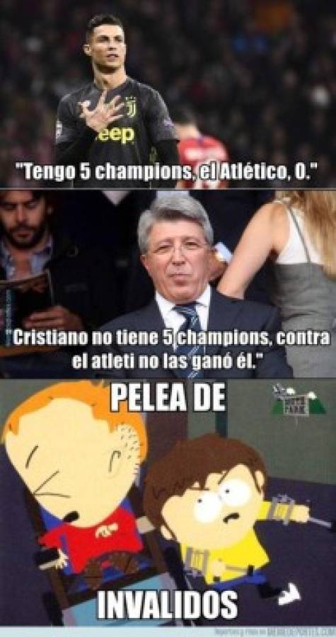 Memes: Gestos polémicos de Cristiano Ronaldo y Simeone hacen explotar las redes sociales