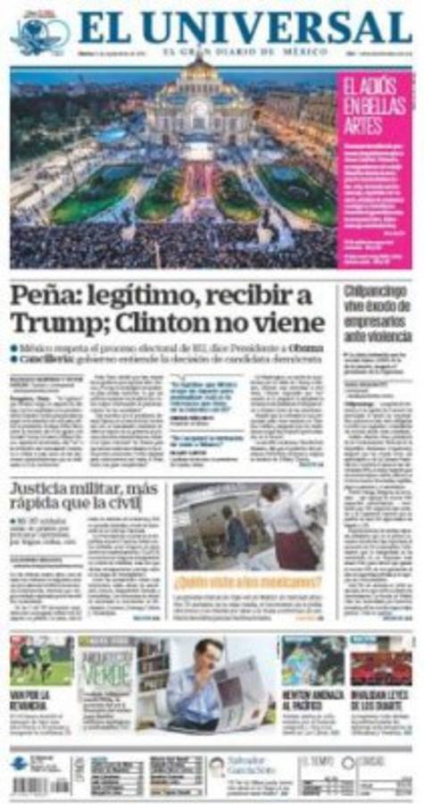 Titulares de la prensa azteca previo al México-Honduras: 'No más osos'