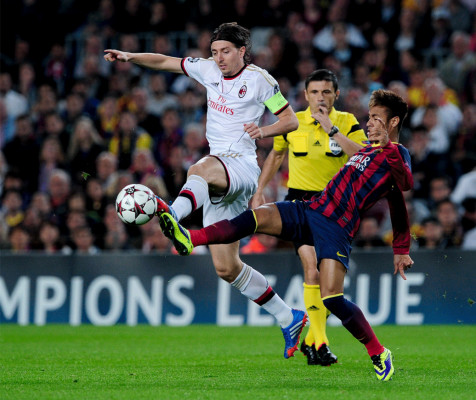 FC Barcelona derrota al AC Milan en el Camp Nou