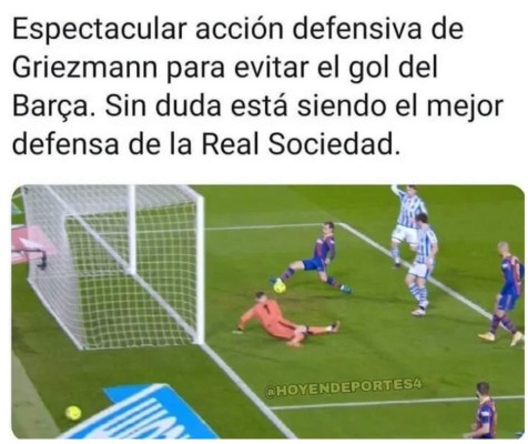 El nuevo look de Griezmann, protagonista de los memes en el Barcelona-Real Sociedad