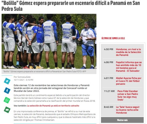 'A papá se le respeta y hay que pasarles por encima': Así calienta la prensa de Panamá el partido contra Honduras&nbsp;&nbsp;