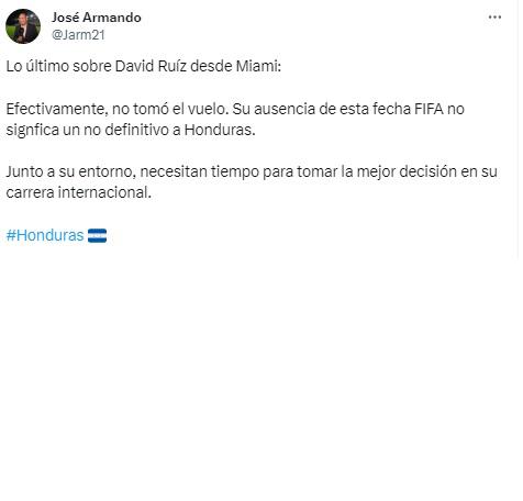 “Es más entusiasmo de la gente porque juega con Messi”: Así reaccionó la prensa de Honduras por el caso de David Ruiz