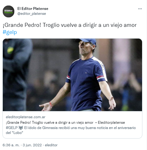 La reacción de la prensa ante la vuelta de Pedro Troglio a Olimpia: ‘‘Vuelve a dirigir a un viejo amor’’