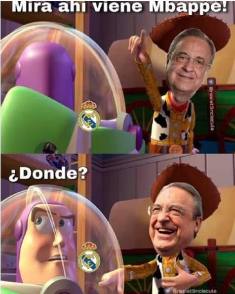 Mbappé y los tremendos memes de su salida del PSG, donde no perdonan ni al Real Madrid