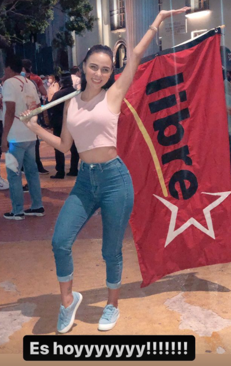 Guapísimas: así lucieron las bellas presentadoras que asistieron a la toma de posesión de la Presidenta Xiomara Castro