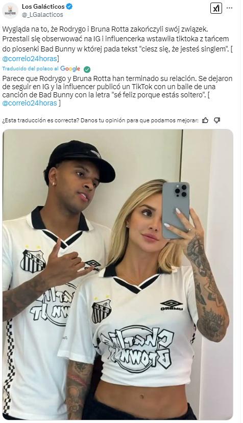 Después de seis meses, anuncian ruptura de figura del Real Madrid con su novia: “Sé feliz porque estás soltero”