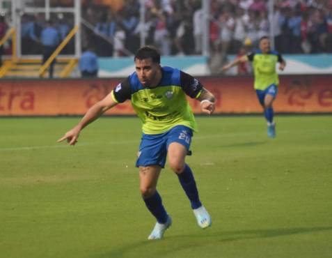 Agustín Auzmendi anotó 23 goles en 35 partidos con el Olancho FC en Liga Nacional.