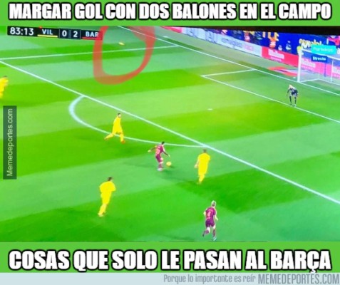 Los mejores memes que dejó el triunfo del Barça sobre el Villarreal