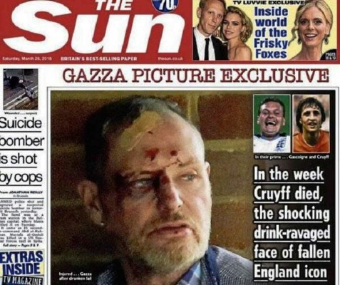 El increíble regreso de Paul Gascoigne tras su dura lucha contra el alcohol y las drogas