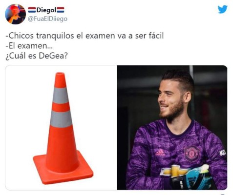 Destrozan a De Gea en los memes tras perder la final ante Villarreal; Messi y Zidane tampoco se salvaron