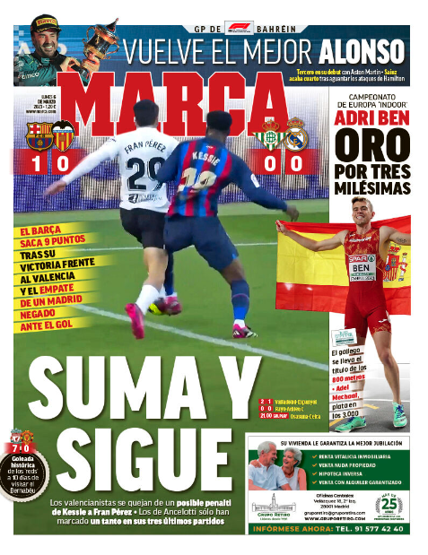 Así amanece la prensa española tras el polémico triunfo del Barcelona: “Robo, VARgüenza, el árbitro no quiso pitar un penal clarísimo”