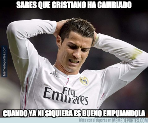 Real Madrid triunfa, pero los memes acribillan a Cristiano Ronaldo