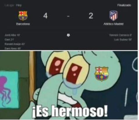 ¡Para reír! Los jocosos memes que exaltan a Dani Alves y Adama Traoré tras el triunfo del Barcelona ante Atlético