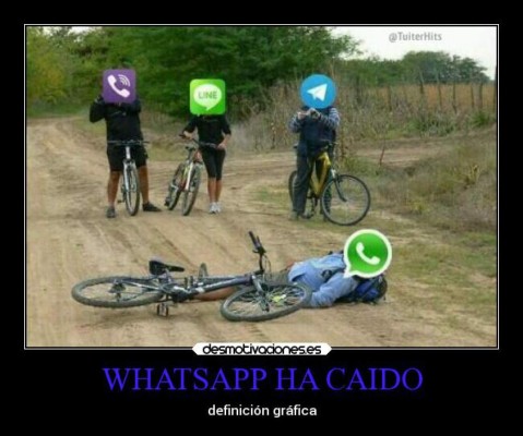 ¡Acribillan con crueles memes a Whatsapp por caída a nivel mundial!