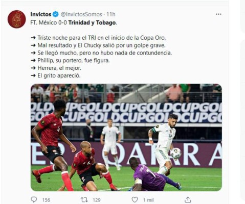 Controversia en México tras lesión del 'Chuky' y empate ante Trinidad y Tobago: 'Maldita Copa'