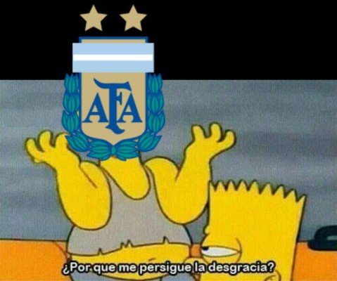Los divertidos memes tras la caída de Argentina en Bolivia