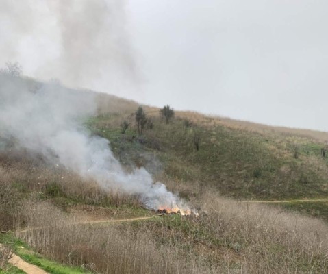 Las primeras imágenes del momento cuando se estrella el helicóptero de Kobe Bryant