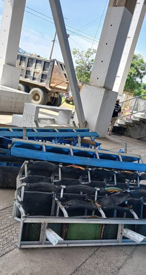 Estadio Olímpico, abandonado, destruido y desvalijado: ¡Condepor denuncia las deplorables condiciones de la instalación!