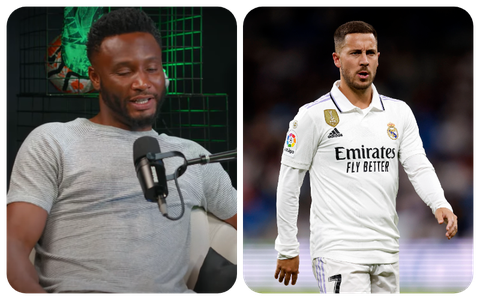Jhon Obi Mikel reveló la charla que tuvo con Hazard cuando el belga se retiró del fútbol.