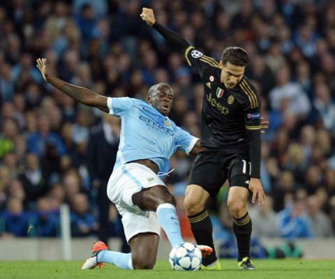 Juventus derrotó 2-1 a Manchester City en la primera jornada de la Champions League