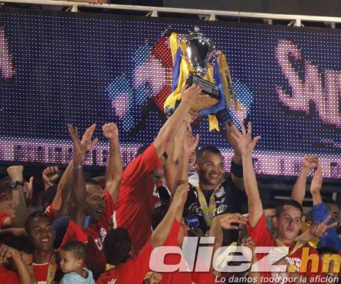 ¡Olimpia se corona campeón de Honduras!
