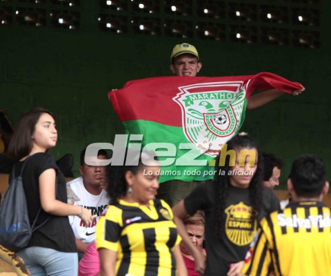 Real España hunde mas al Marathon clásico Sampedrano