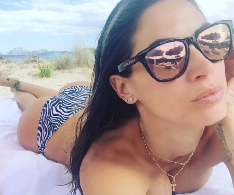 Así luce hoy Melissa Satta, la explosiva esposa que lesionó a Boateng