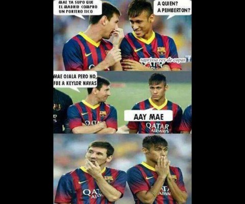 Los mejores memes de Keylor Navas y Real Madrid ante Granada