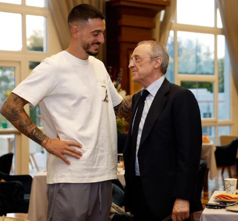 Emotivo reencuentro: el héroe de la última Champions visitó al Real Madrid antes de la final contra Pachuca en Qatar