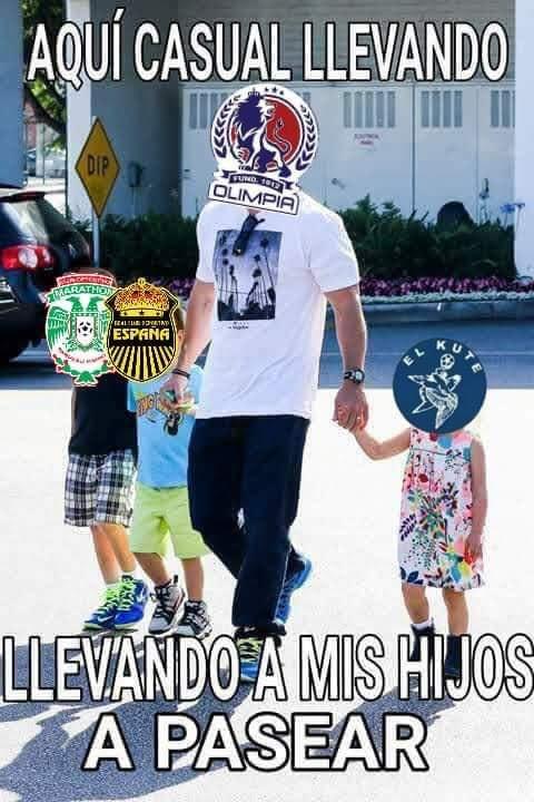 Los otros memes de la gran final entre Olimpia y Real España donde no perdonan a los aurinegros