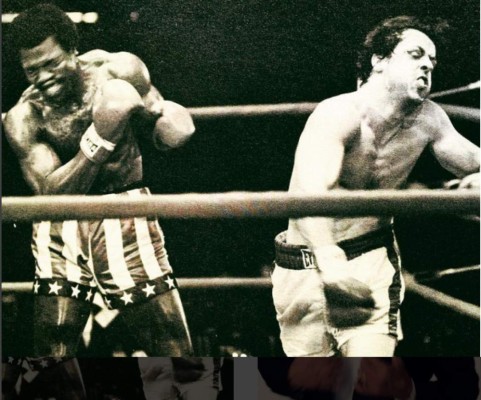 Sylvester Stallone revela inéditas imágenes de Rocky y Apollo Creed sobre el ring
