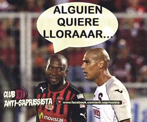 Los memes tras la goleada al Saprissa de Costa Rica