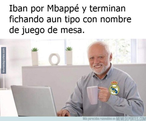 Real Madrid no pudo fichar a Mbappé y burlas al Barcelona: Los memes del mercado de fichajes