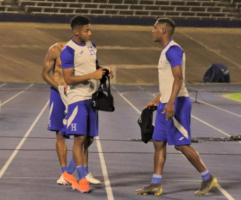 Galería: Así fue el entrenamiento de Honduras antes de enfrentar a Jamaica