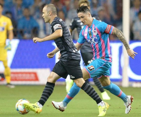 Así fue el adiós de Fernando Torres: Junto a dos grandes amigos y con paliza en Japón