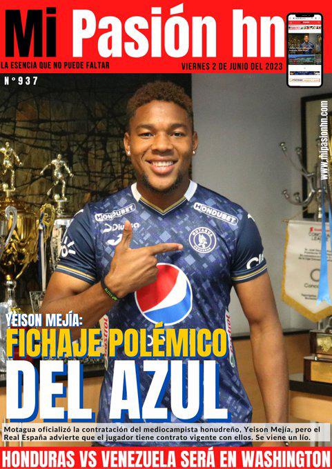 Lo que dice la prensa sobre la polémica entre Yeison Mejía, Motagua y Real España: “Siguen siendo mal asesorados”