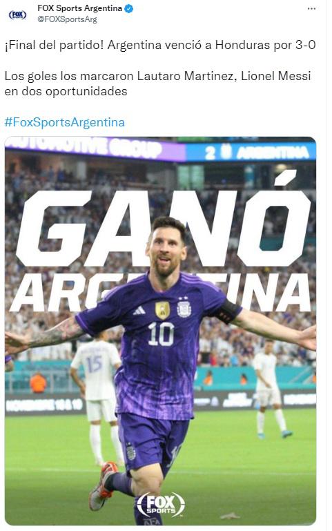 ¡Así hablan de Messi y Héctor Castellanos! La reacción de la prensa argentina luego de golear a Honduras: “responden con violencia”