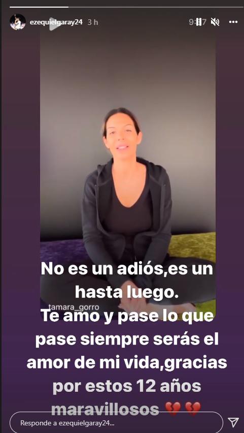 Ponen fin a 12 años de matrimonio: “Llevamos meses viviendo juntos sin ser pareja”