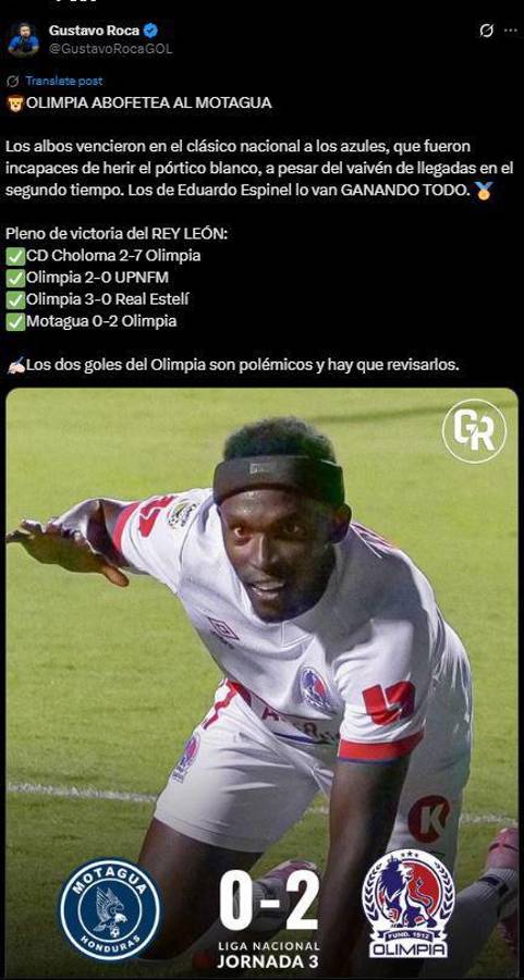 Olimpia se burla y señalan polémica picante tras derrota de Motagua: Vergonzosa presentación