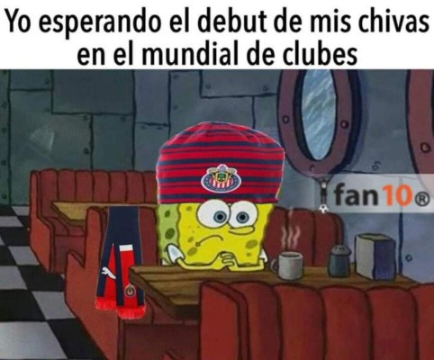 Hacen pedazos a Chivas con memes tras ser eliminado del Mundial de Clubes por el Kashima