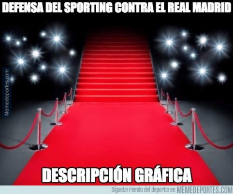 Real Madrid despedaza al Sporting de Gijón en la Liga y también en memes