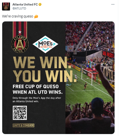 Las burlas del Atlanta United a Messi luego de golear al Inter Miami: “Acá tienen su pizza para el viaje”