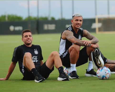 Relajados y la felicidad de Messi: el primer entreno de Argentina en la casa del Inter Miami antes de medirse a Honduras