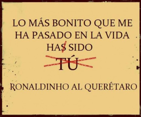 Memes de Ronaldinho por su llegada al Querétaro de México