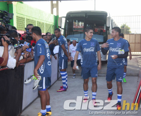 Honduras entrenó con casi toda su artillería