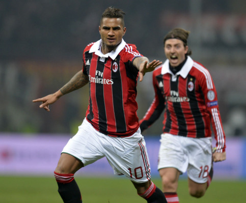 Milan venció 2-0 al Barcelona en un partido de la Champions League.