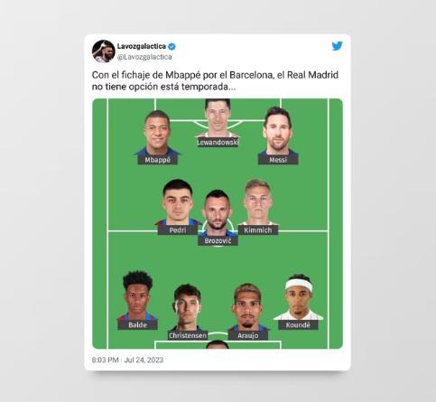 Ola de jocosos memes luego de que sonó el fichaje de Mbappé al Barcelona: Messi también es protagonista de las burlas