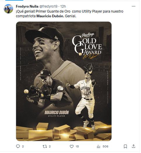 Los Astros de Houston y la prensa hondureña se rinde ante Mauricio Dubón: “Es nuestro The Best”